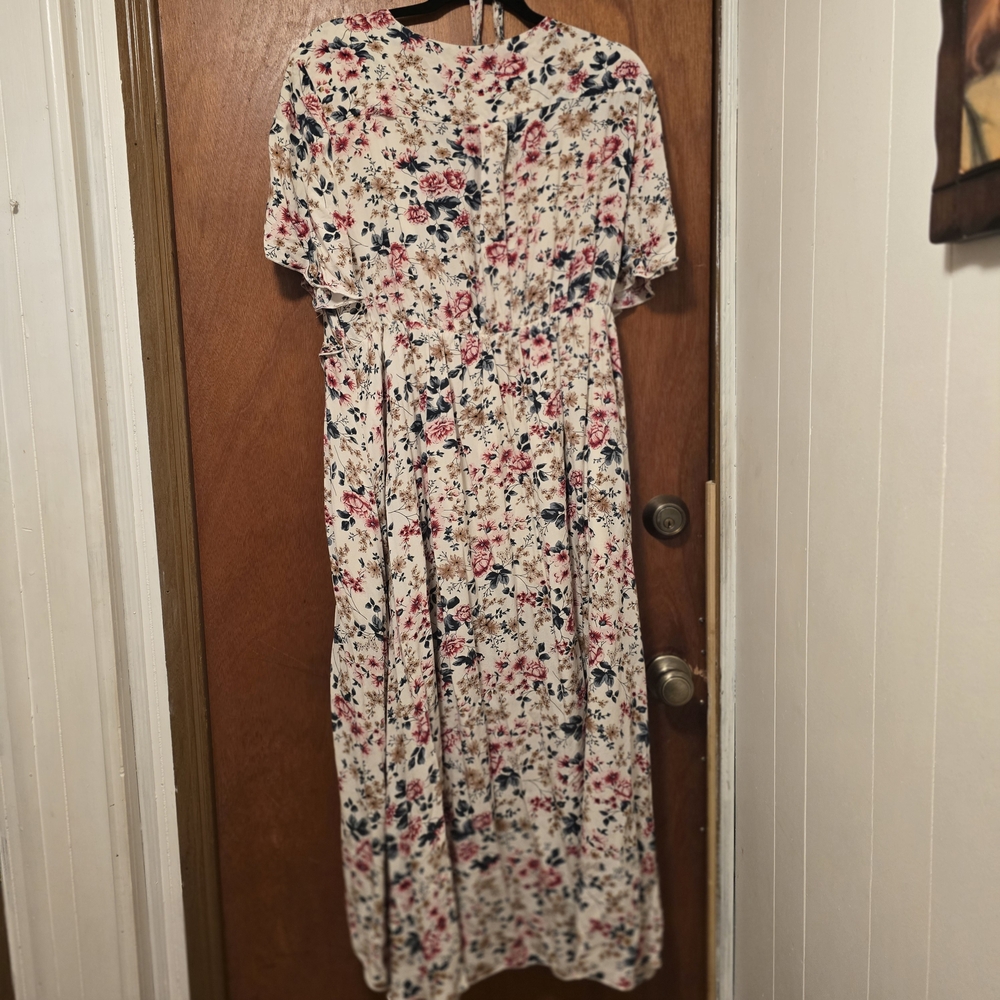 Floral Print Women's Dress